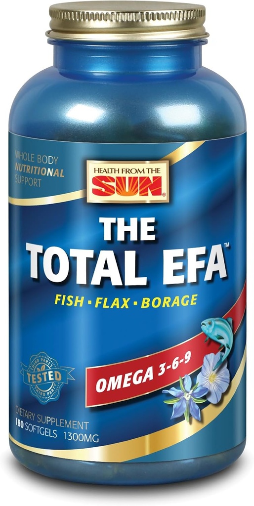 Terveys Sun Total EFA, 180 Softgels