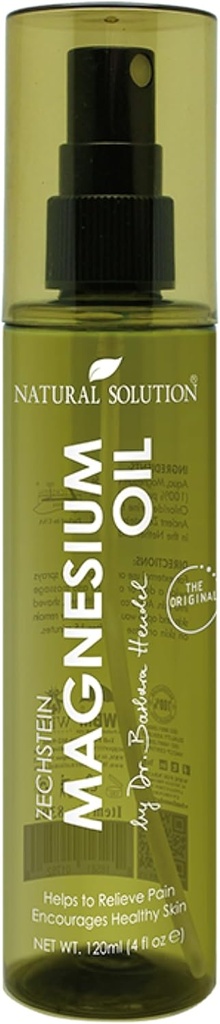 Natural Solution Pure Zechstein Magnesiumöljysumute, Ultra-Pure ja tehokas, Natural Relief & Sleep Support 4 Oz, Fast-Absorbing Magnesiumsumute lihakseen, stressi helpotus ja parempi uni