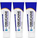 (3 pakkaus) Globe dibukaiini 1% peräpukamat hoito voide - 1 Oz Nopea Numbering Relief, peräpukamien hoito kutina ja palaminen