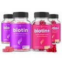 NutraChamps Biotin & Biotin+. Täydellinen Duo hiukset, iho ja kynnet. Biotiini, kollageeni, Keratin & More