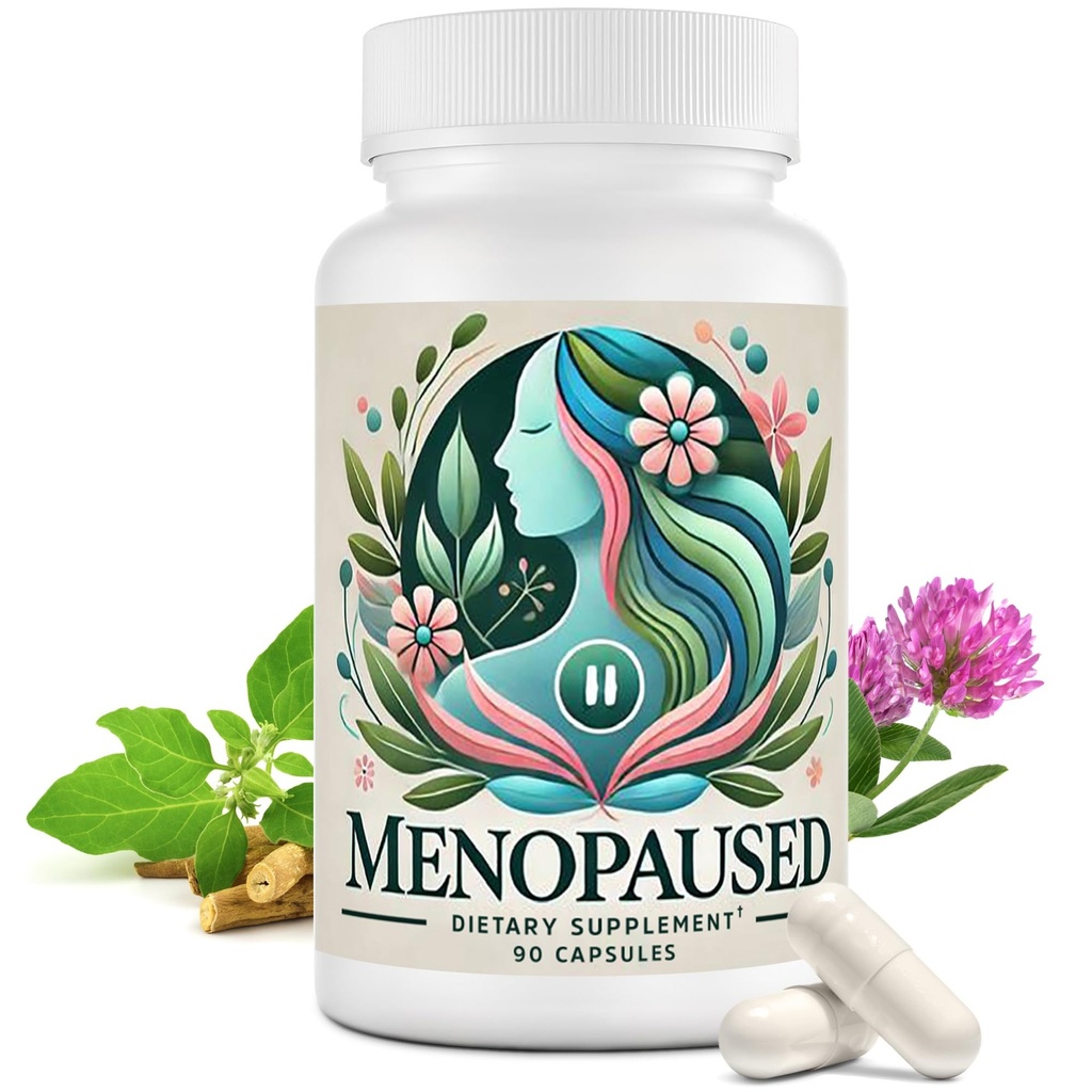 Vaihdevuodet lisäravinteet naisille - Naiset Multivitamiini hyvinvointi & Elinvoima -Herbal tuki Hormoni Balance & Emotional Comfort - Ihanteellinen Hot Flash & Night Sweat -90 Kapseli