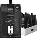 HTWO Nightlyfe Recovery, 16.9oz Premium Hydrogen Infused Water med elektrolyter, vitaminer och mineraler, 12-pack, funktionella Hydrationspaket för återhämtning och mental klarhet, Sugar Free