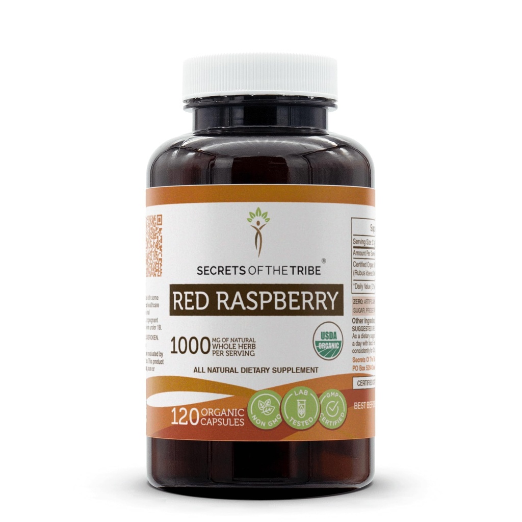 Heimon salaisuudet Punainen vadelma USDA Organic Kapselit Certified Organic Kasvissyöjä Kapselit, kasvissyöjä täydentää ... Ruistankio idaeus kuivattu lehti (120 kreivi)