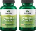 Swanson Probiotic Complex 4,2 miljardia PMY 5-Strain Dgestive Health Fat Metabolia Satiety Prebiootti FOS Complex Supplement 120 Veggie Drcaps (2 pakkaus)