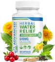 Herbal Water Relief Diuretic Water Pills for Water Retention, Bloating, Swollen Legs, Feet - Dandelion Extract Supplement - Vattenretentionsförlust - Diuretika för kvinnor och män - 60 kapslar