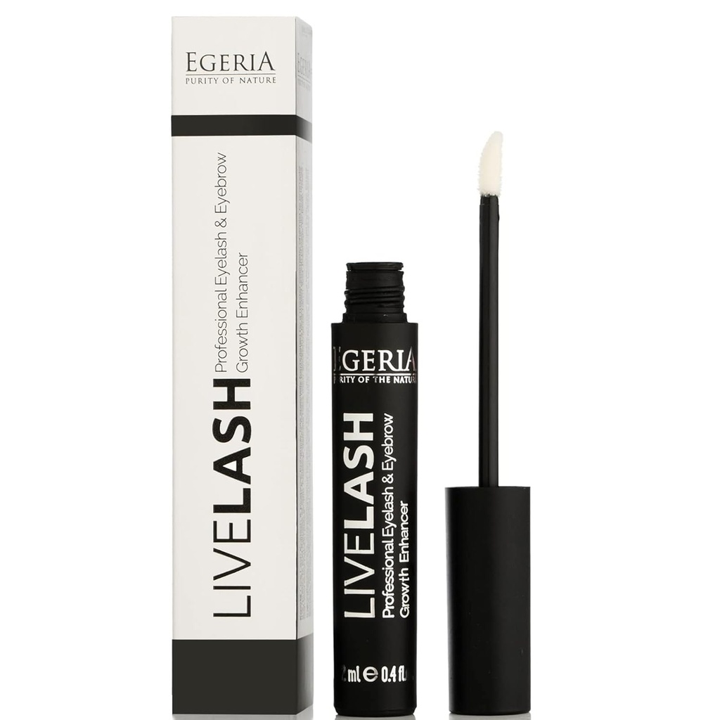 Premium Egerian silmäripsien kasvuseerumi ja kulmakarvaparannusaine, Lash parantaa seerumia pidemmille, Fuller Thicker Lashes & Brows (1 PCS)