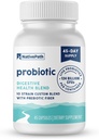 NativePath Daily Probiootti, 10-Strain Custom Blend Probiootit täydentää miesten ja naisten 82 miljardia PMY - 45 Count