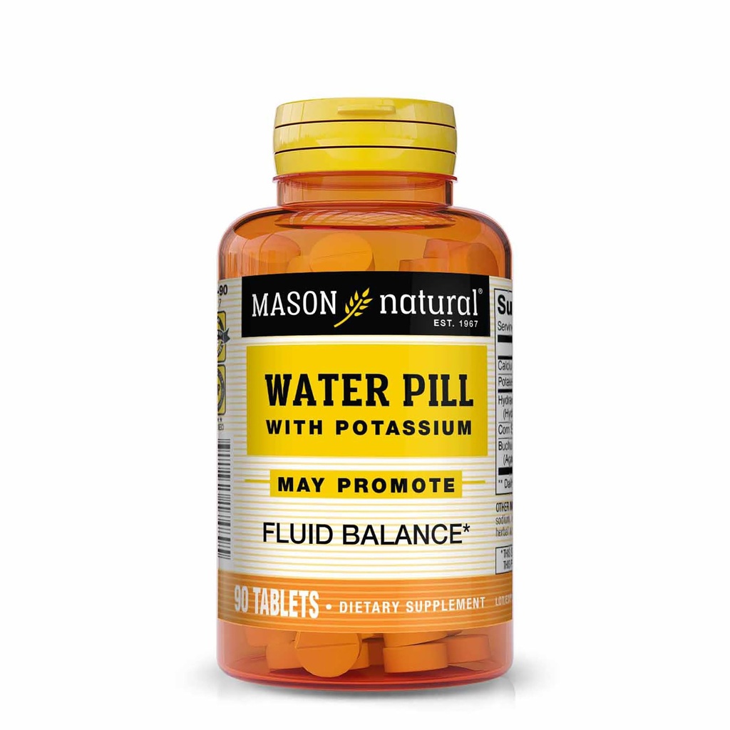 MASON LUONNON kasviperäisten Diureettinen vesi pilleri kaliumia