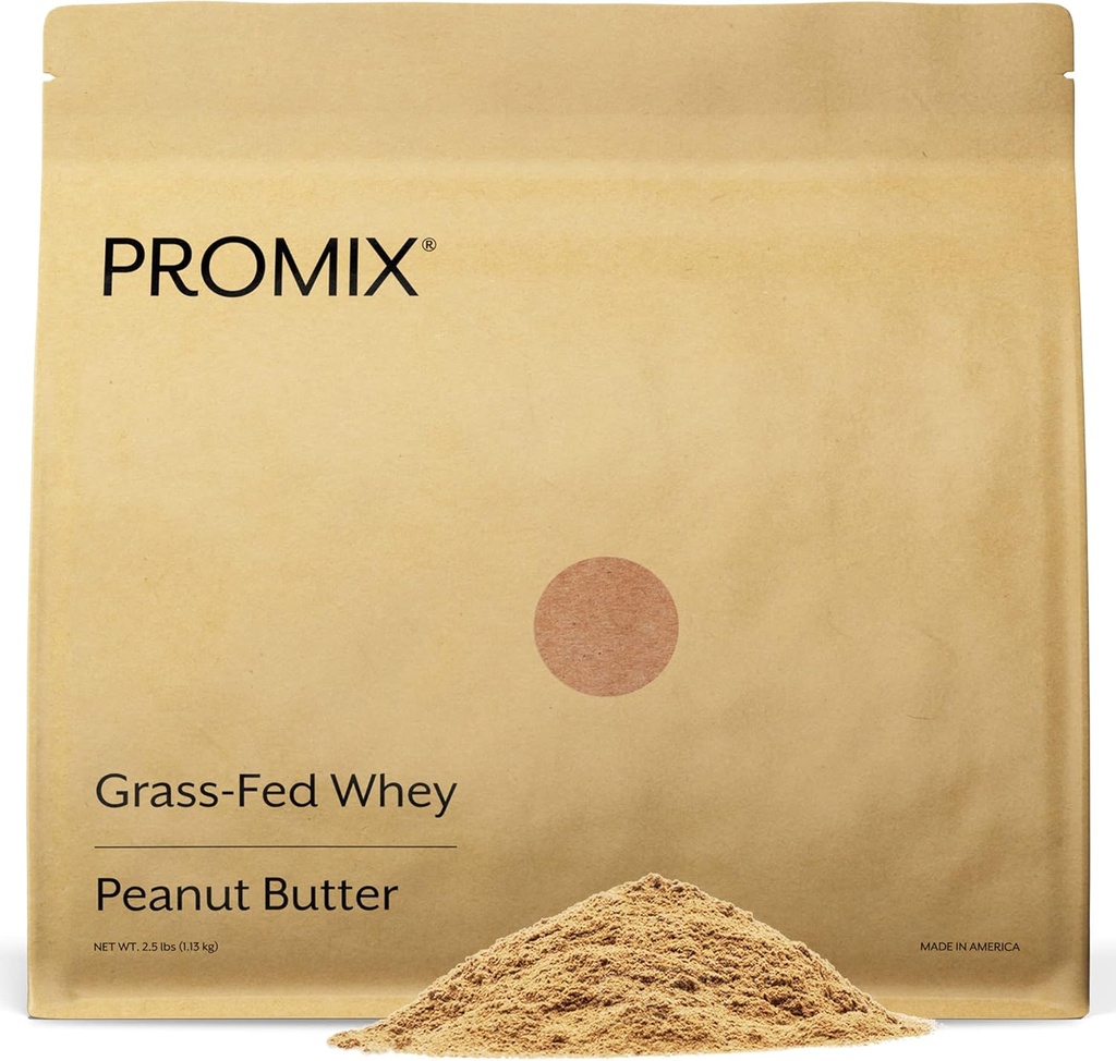 ProMix Nutrition Whey Protein Powder, Peanut Butter - Grass-Fed -  Punta (Pack of 1)