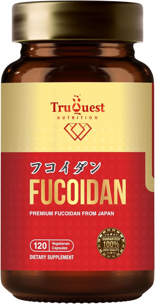 Premium Fucoidan Extract Immuniteetti täydentää kaksi tyyppiä korkein puhtaus Algae Mozuku ja Mekabu 120 kasvikapselit - optimaalinen terveys ja immuniteetti
