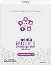 MentaBiotics® Advance Gut Nutrition Prebiootti, Probiootti ja Phytobiootit, Vadelma Hibiscus, 30 Tarjoilua