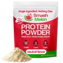 Watermelon Seed Protein Powder Raw - kylmäpainoinen, yksi-ingredient makuamaton proteiinijauhe- Ravista tai paista sen kanssa