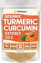 XPRS Nutra Organic Turmeric Curcumin Powder Extract 10:1 - Premium USDA Organic Curcumin Powder for Immunet - Vegaani Friendly Pure Curcumin for Gut Health (1 Ounce)