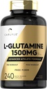 Carlyle L Glutamiinikapselit .. 1500 mg... 240 Count... Advanced Atlete Formula...