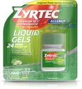Zyrtec 24 tunnin sisällä ja ulkona Allergy Liquid Geels, antihistamiini kapselit ja Cetitiz Hydrochlorothiazide All-Day Allergia Relief, 12 t (pakkaus 2)