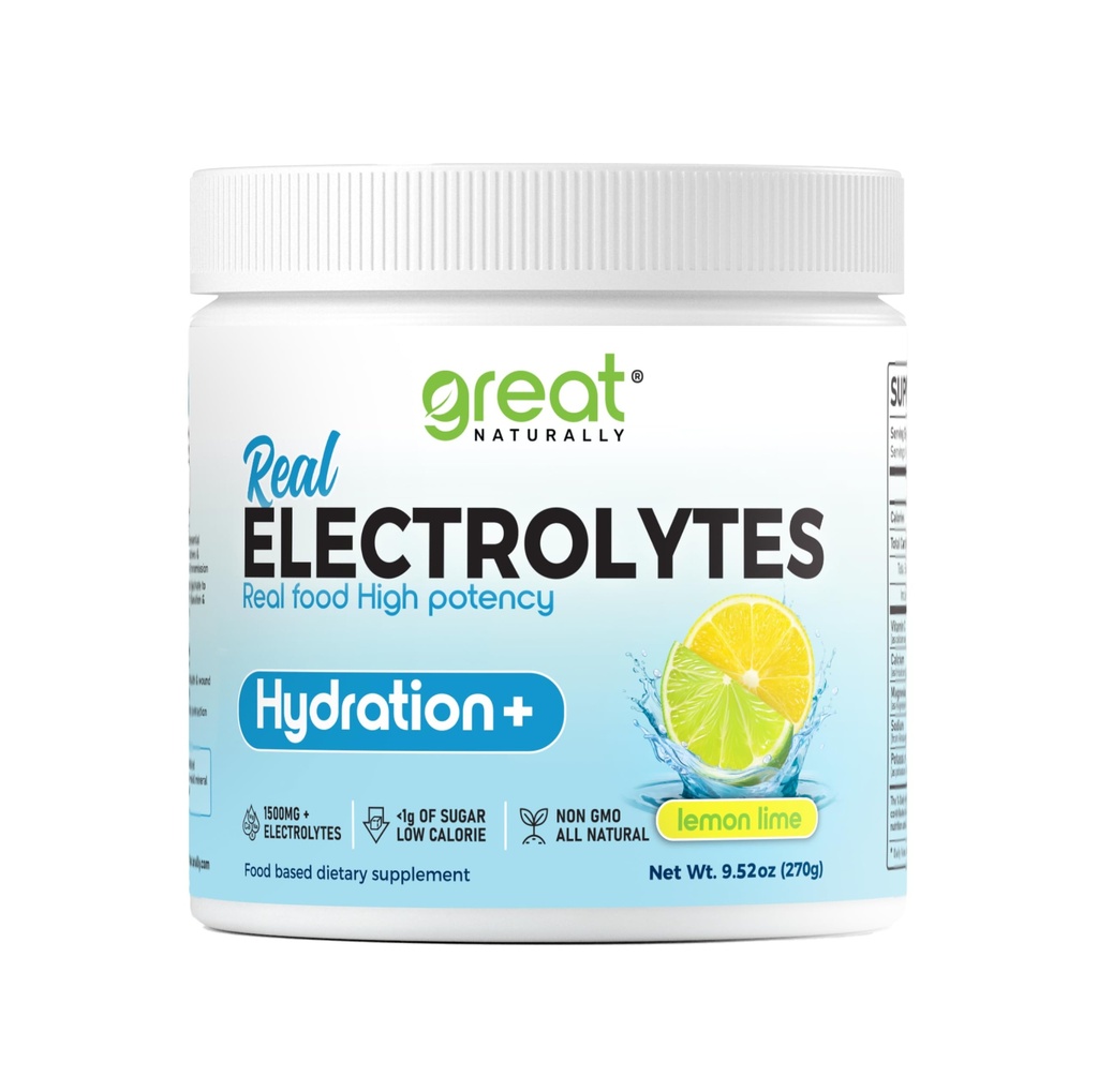 Elektrolyytit Powder Hydration ... Real Food High Potency...