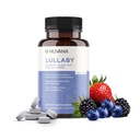 Lullaby | Gentle Kids Natural Sleep Aid | Pediatrician Rekommenderas | Utsökt Low Dose Melatonin & Non-Habit Forming Mixed Berry Chewable Tablets | med Chamomile, Magnesium för barn 3 +
