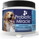 Probiootit Kissat & Koirat: Probiootti Miracle: Bowel & Gut Tuki: Ruoansulatus: Pysäytä ripuli, löysä uloste