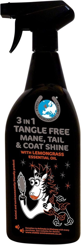 3 IN 1 TANGLE FREE MANE, TAL & COAT SHINE