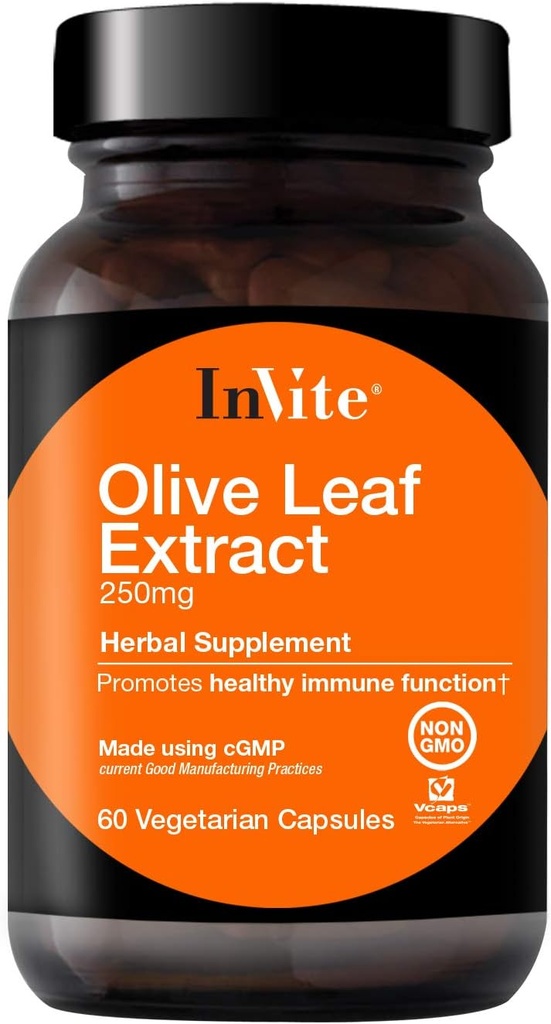 Kutsu Health Olive Leaf Extract - Tarjoaa ravitsemus tukea terveelle immuunijärjestelmä - 30 päivän tarjonta - 60 kasvissyöjä kapselit (1)