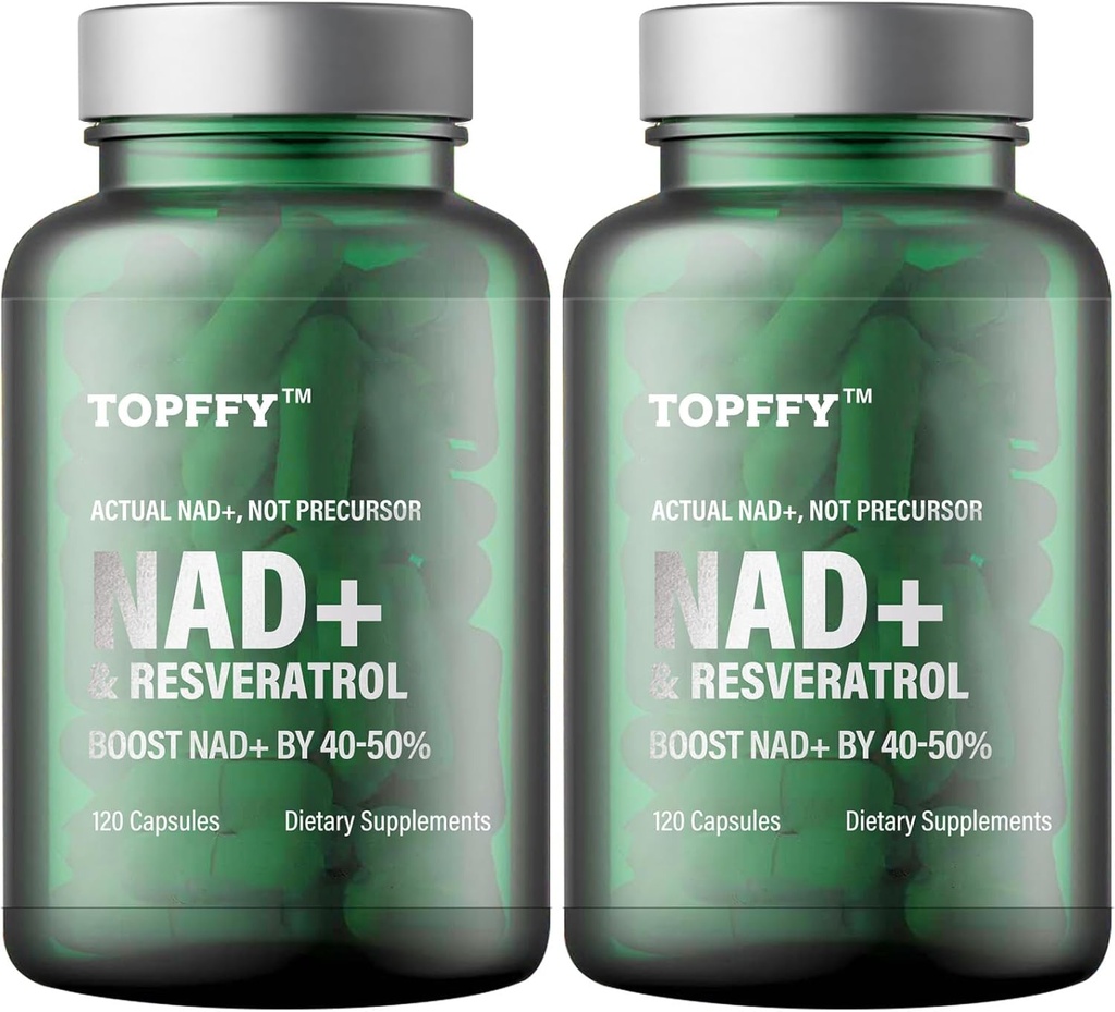 NAD+ & Resveratrol Supplement, 240 Softgels NAD+ Tehostaminen täydentää Max Imeytyminen tuki solumäärä energia ikääntyminen puolustus
