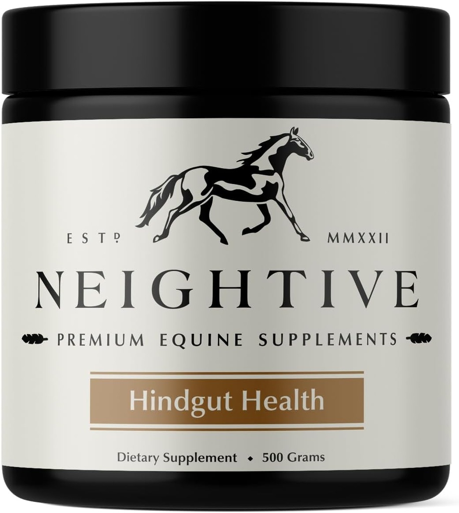 Hindgut Health Supplement by Neightive - Vähennä Ulcers - Relieve Colic, ripuli, ja Performance kysymyksiä hevosissa - parantaa käyttäytymistä, ruokahalua ja takki - lisätä painonnousu - Hevosen Gut Health