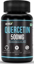 Quercetin 500mg kapslar - Standardiserad till 95% | Mycket renade och biotillgängliga tillskott | Naturliga bio-flavonoider och kraftfulla antioxidanter (30 kapslar)