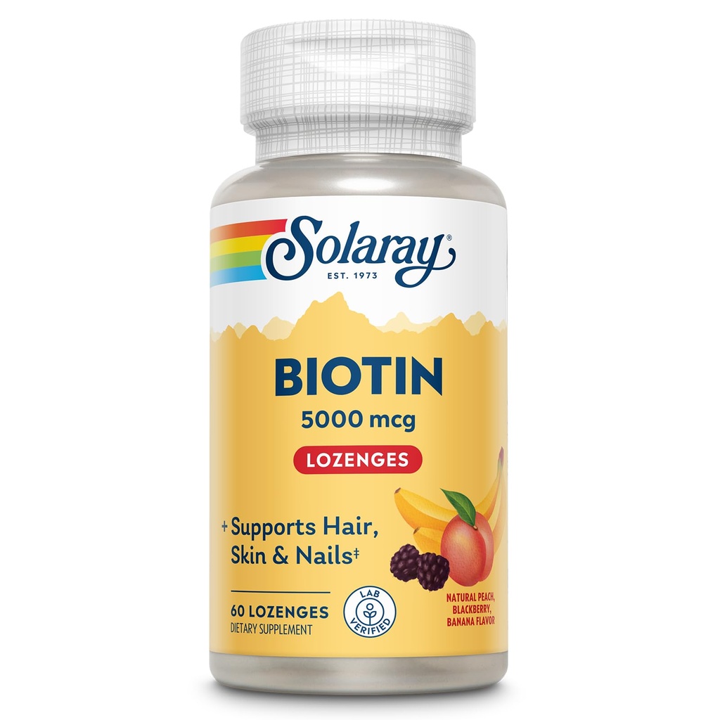 SOLARAY Biotin 5000 mikrog
