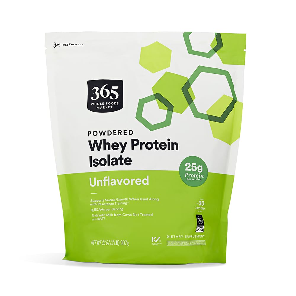 365 by Whole Foods Market, Whey Protein Isolate, Unmakuinen, 32 Ounce