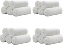Syöminen 20 rullaa 4 tuuman x 4,92 Yards rullattu kaukalonauha Stretch Bandage / Medical Grade Steriili Ensiapu Haavojen hoito Puuvilla Ply / Stretched laastari rullat lääketieteellisellä teipillä