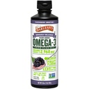 Barleanin vegaaninen Omega 3 6 9 pellavansiemenöljyn nestemäinen täydennysosa, BlackBerry Smoothie, pellavansiemenöljy, 2,968 mg ALA rasvahappo, muu kuin GMO ja gluteeniton, 16 oc