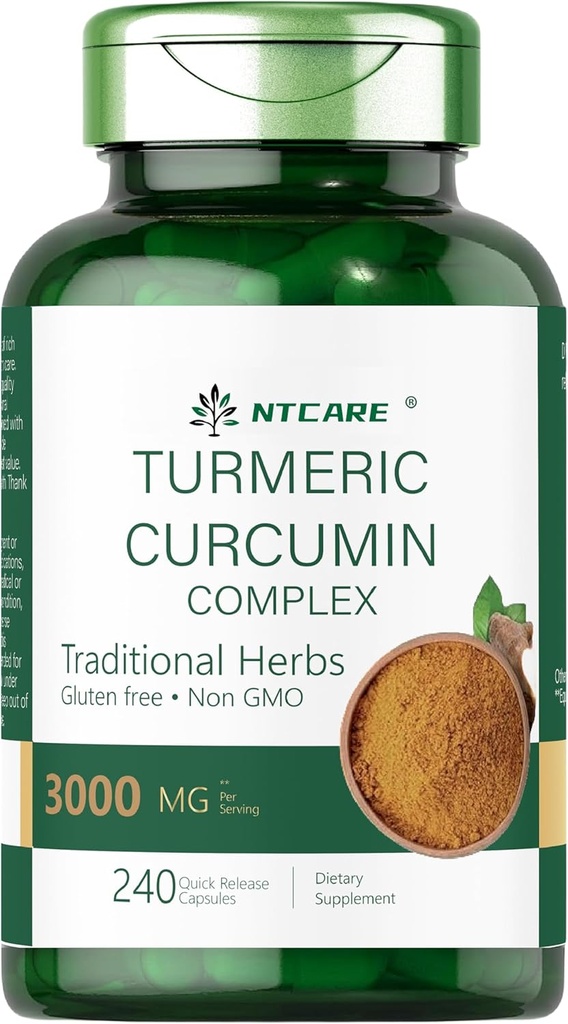 Turmeeric Curcumin with Black Pepper 3000mg ...