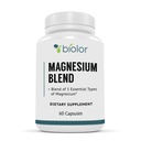 Magnesium Complex Supplement, Full Spectrum Magnesium Blend, Magnesium Glycinate kanssa malaatti, sitraatti, taurinaatti ja Gluconate - suuri imeytyminen Magnesium Supplement, Magnesium Complex kapselit