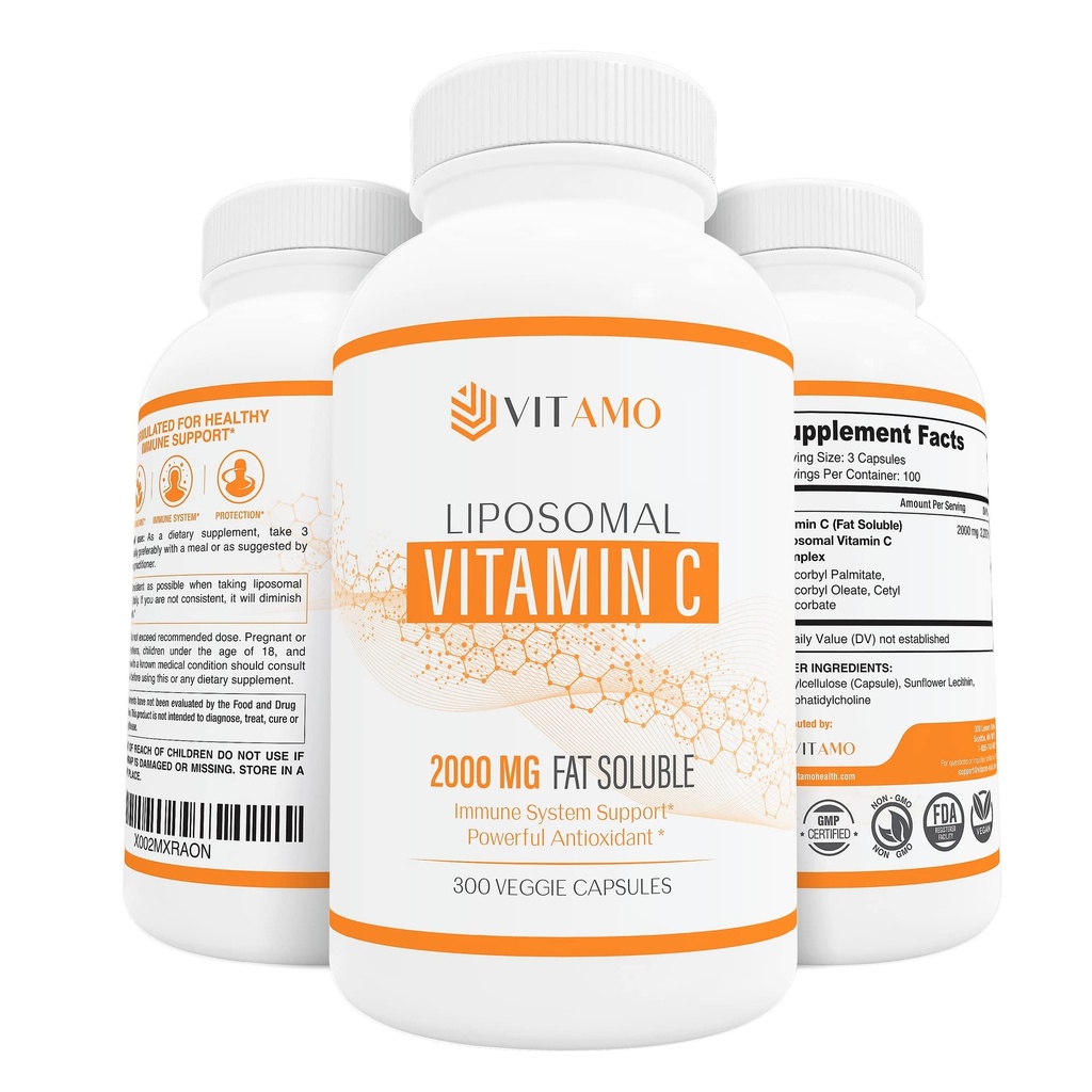 Liposomaalinen C-vitamiini 2000 mg 