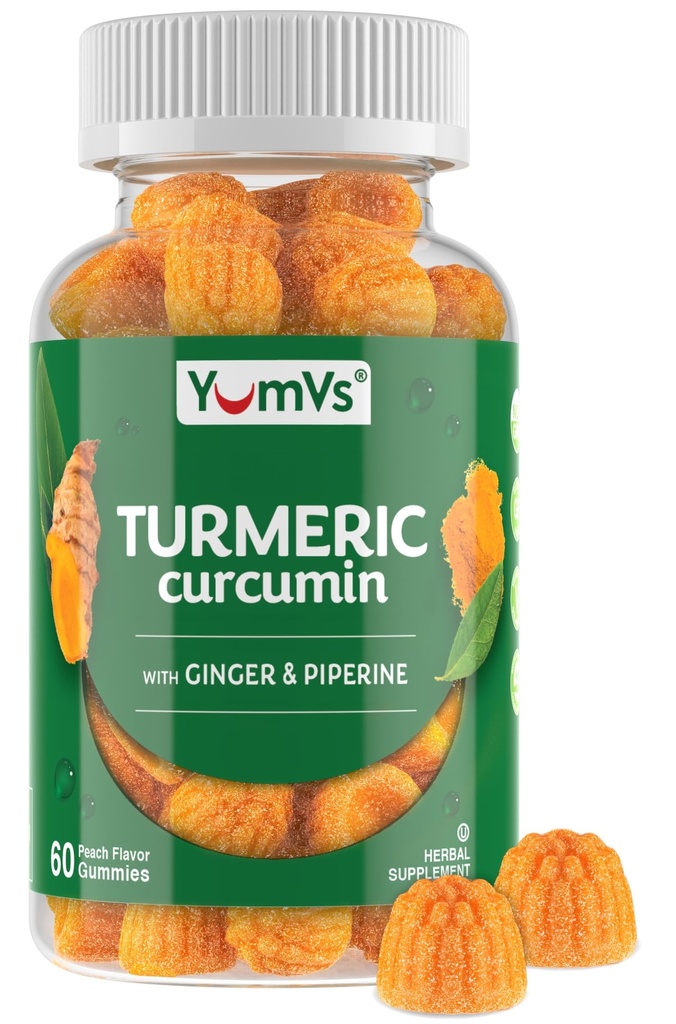 Curcumin Turmeric Gummies ... Extra Strength 2000mg 8:1 uute Turmeerinen täydentää Gummies Black Pepper & Inkivääri Vegaani ei-GMO Joint Support Chewables ...