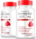(2 pakkaus) Vadelma Ketone kapselit, virallinen vadelma Ketone laihtuminen, Kaikki luonnolliset Keto Formula avata kehon ja kunto tavoitteet, VadelmaKetone 1200MG täydentää, arvostelut (120 kapselia)