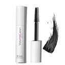 Rumi Cosmetiques VolumeCare+ Mascara Vanhemmille naisille - Extreme pituus ja tilavuus 2-in-1 Formula - Ei Clumps, pitkäikäinen, hypoallergenic Mascara herkille silmille (Luonnonmusta)