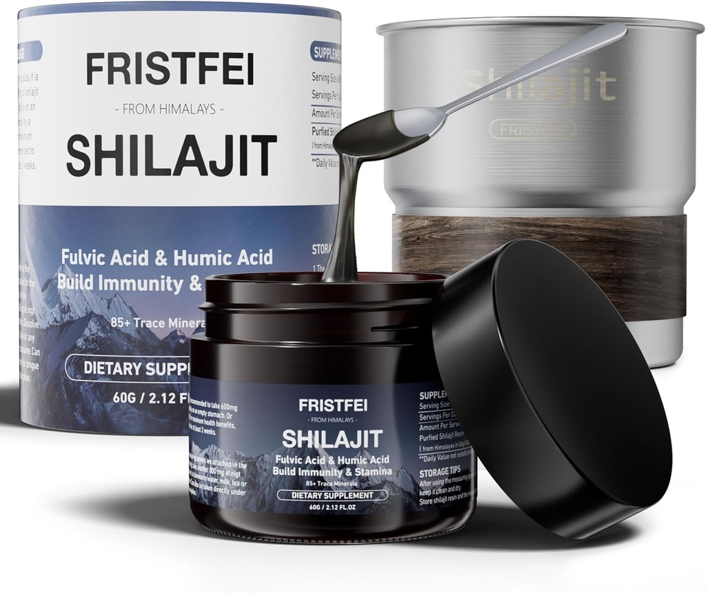 100% Pure Shilajit Hartsi - Luomu Himalajan Shilajit miehille & naisille Trace Minerals Shilajit Pure Himalajan Organic