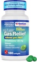 GenCare -Extra Strength Gas Relief Simeticone 125 mg (180 Softgels) Maximum Strength Antigas pillereitä turpoamiseen, paineeseen ja häiriöihin - Vertaa Generic Extra Strength Gas X