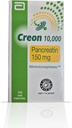 Creon 10 000 Enzyme täydentää haiman vajaatoimintaa - tukee digestiota Lipaasi, Proteaasi, Amylaasi - 100 kapselia