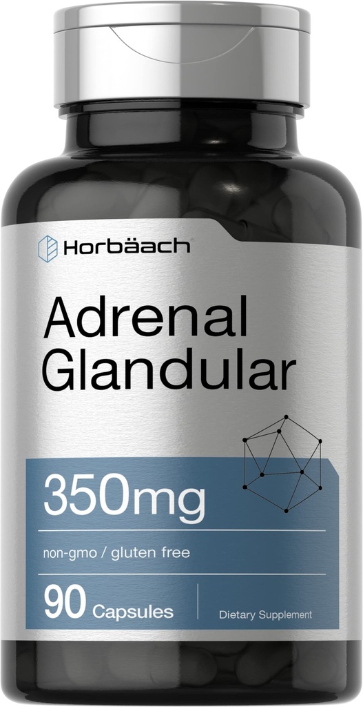 Horbäach raaka lisämunuaisen Glandular 350 mg 90 kapselia