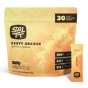 SALTT Elektrolyytit Powder Makujuoma Mix - Zesty Orange - 30 Hydraation Packets - Magnesium, Kalium, Natrium, Trace Minerals - Zero Sugar & Gluteeniton - Matkustaa Essentials