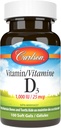Carlson D3-vitamiini 1000 IU, 100 Softgelia