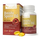 Reishi Spore Oil Shell Broken Extra vahvuus 500mg (60 Softgels)