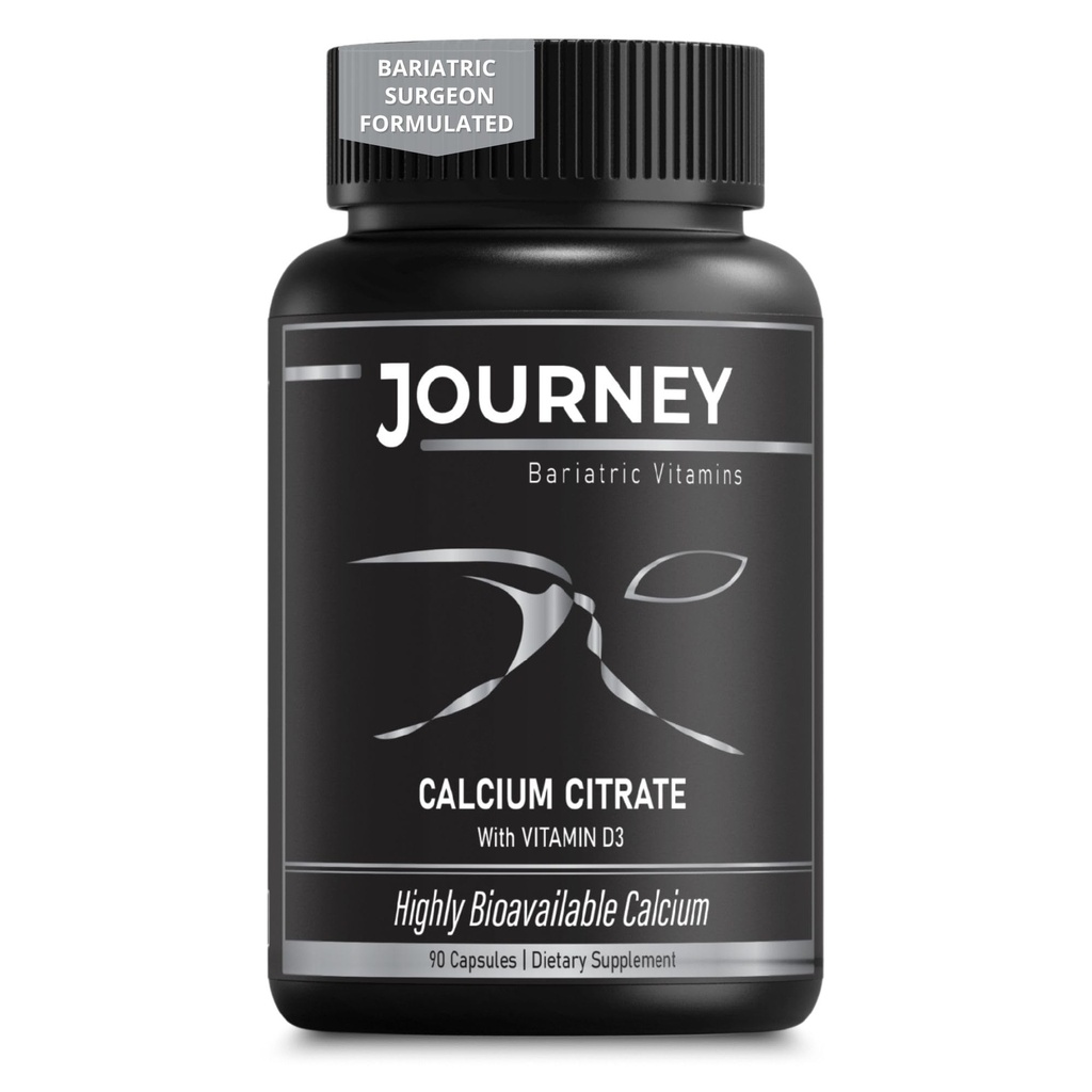 Reitti Bariatric Calcium -kapselit D3-vitamiinilla .