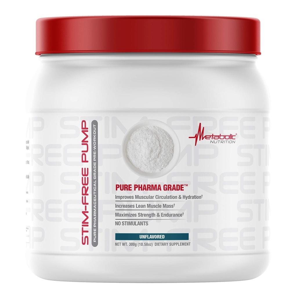 Metabolinen ravitsemus Stim Free Pump