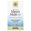 Solgar One Daily Miesten Multi 50+ Koko kehon tuki miehille 50 ja vanhempi Erittäin imeytyvä Viivästynyt Release Heart, Energia, Stressi, Lihas, luut, Eturauhastuki 60 Vegaani kapselit, 60 tarjoilua