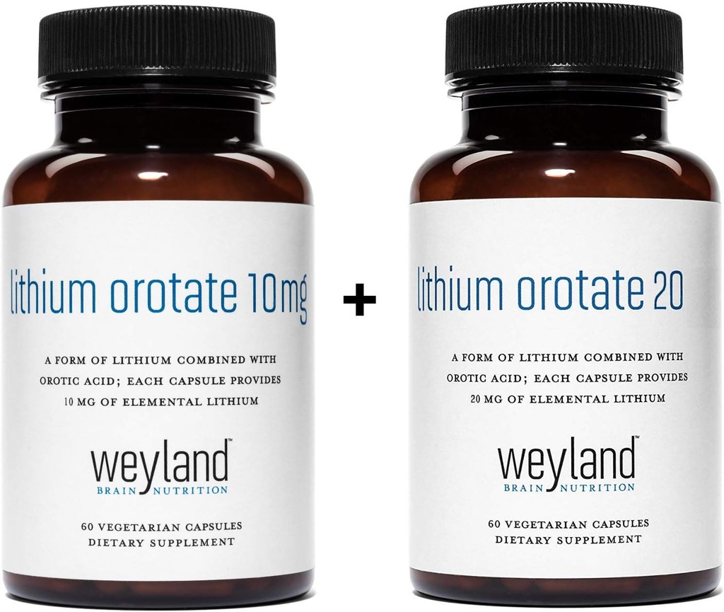 Litium Orotate 10 mg + Litium Orotate 20 mg