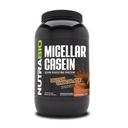 NutraBio Casein Protein Powder, Micellar Casien Powder, 25g Slow Digesting Protein, hjälper till att hålla dig full, övernattning Muscle Recovery & Growth, BCAA & EAA, Gluten Free, Soy Free, 2lb Chocolate