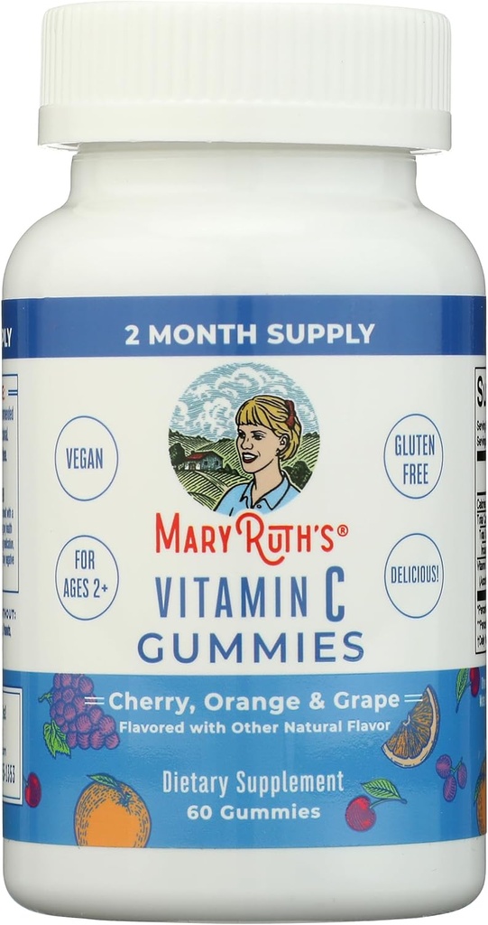 MaryRuth Organics C-vitamiini Gummies ... Täydennys Immuuneja tukea ja yleistä terveyttä...
